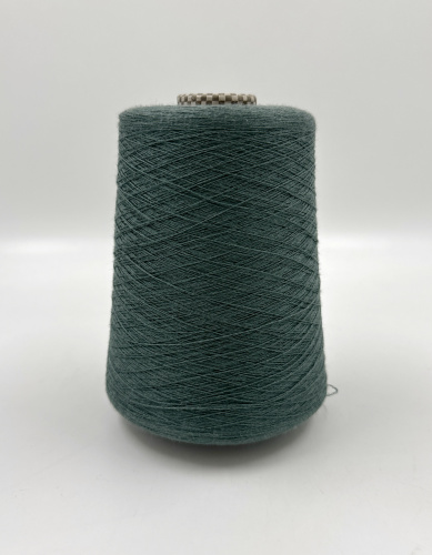 Пряжа Waitaki, Cariaggi, меринос, шелк, цвет припыленный зеленый опал